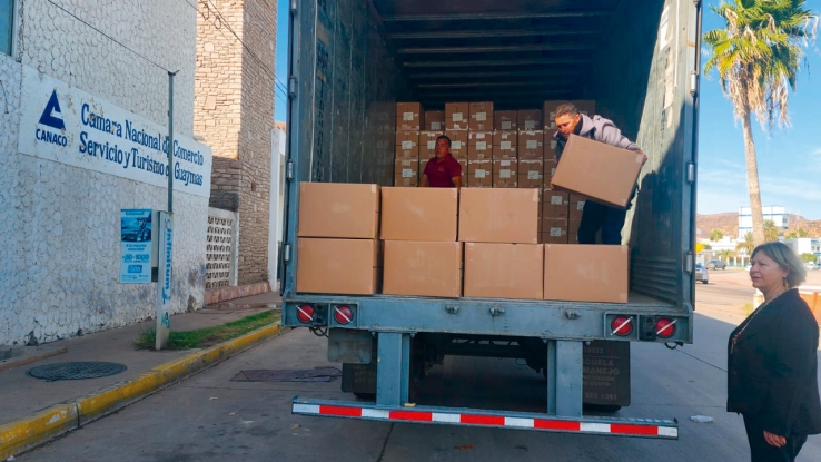 Llegan uniformes escolares a Guaymas