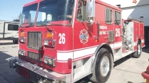 Elementos de Bomberos lograron controlar el fuego.
