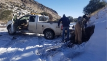Destaca la Coordinación Estatal de Protección civil Deja tormenta invernal saldo blanco