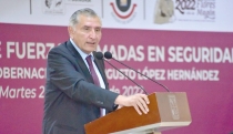 EL SECRETARIO DE GOBERNACIÓN, ADÁN AUGUSTO LÓPEZ  Llama a consolidar la seguridad
