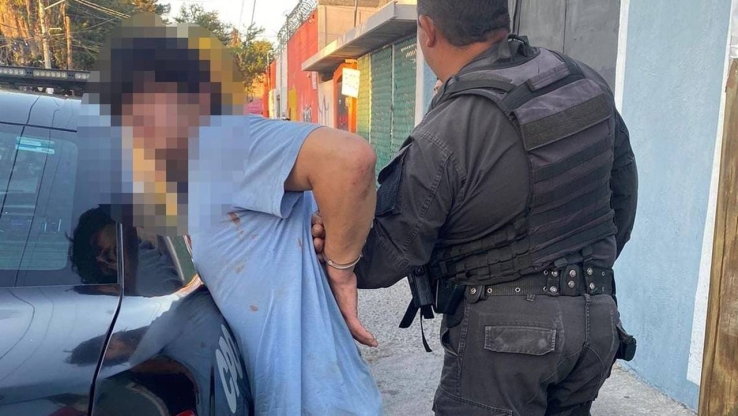 Arrestan a sujeto