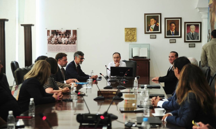 ASEGURA EL GOBERNADOR ALFONSO DURAZO  Fortalecerán relación entre Sonora y Francia