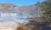     Sofocan fuego en predio