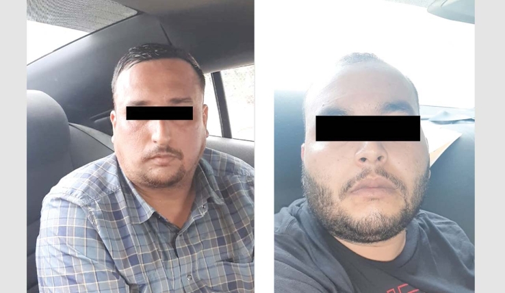 POR PORTACIÓN DE ARMAS DE FUEGO  Detienen a dos
