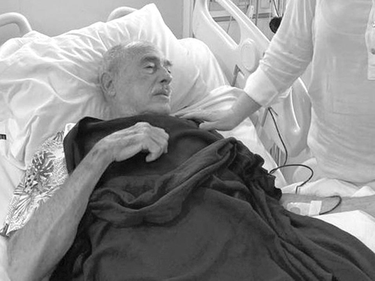 Esposa de Andrés García llora por salud del actor; tuvo sobredosis de drogas