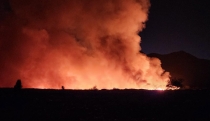 Se incendia basurón en Maytorena