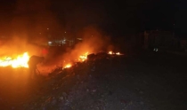 Acuden a incendio forestal
