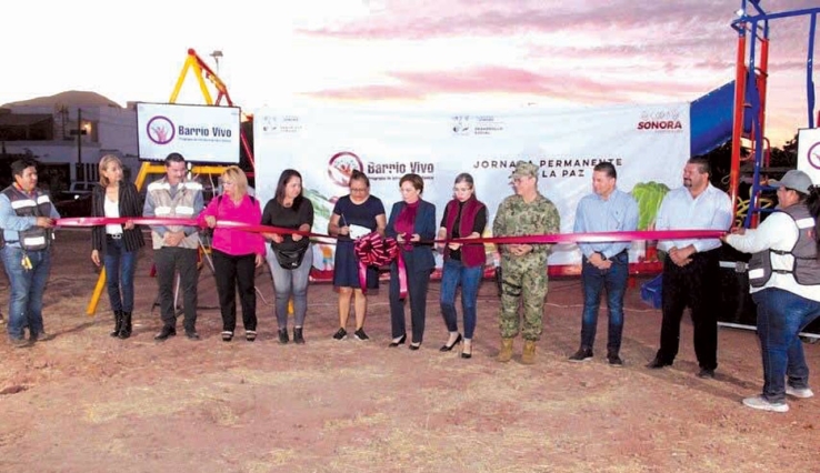 EN GUAYMAS NORTE Recupera Jornada Permanente por la Paz espacios para el sano esparcimiento familiar
