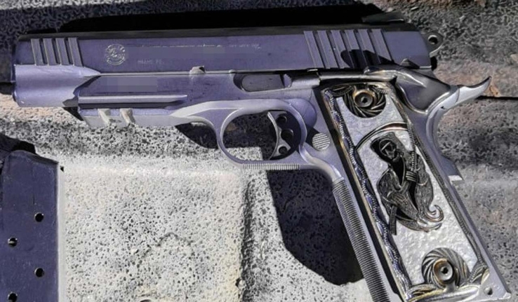 Localizan Sedena y PESP arma de fuego y drogas