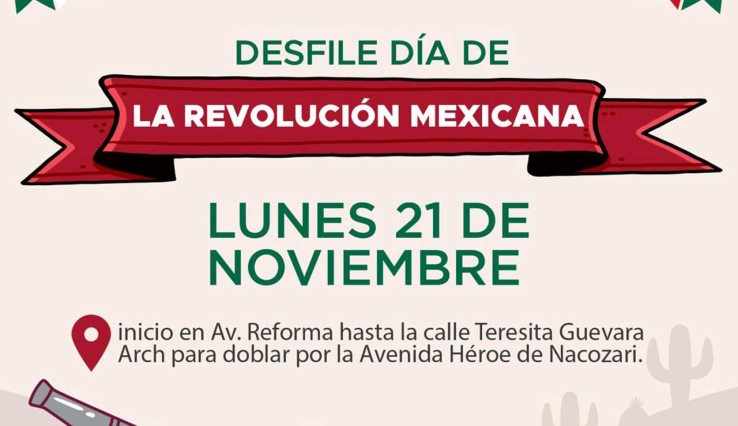 Hay desfile revolucionario