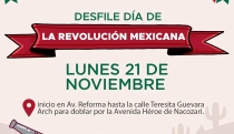 Hay desfile revolucionario