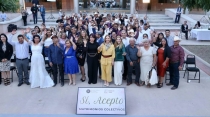 Encabeza secretario de Gobierno ceremonia de matrimonios colectivos