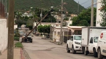 CFE registra daños por “Kay”