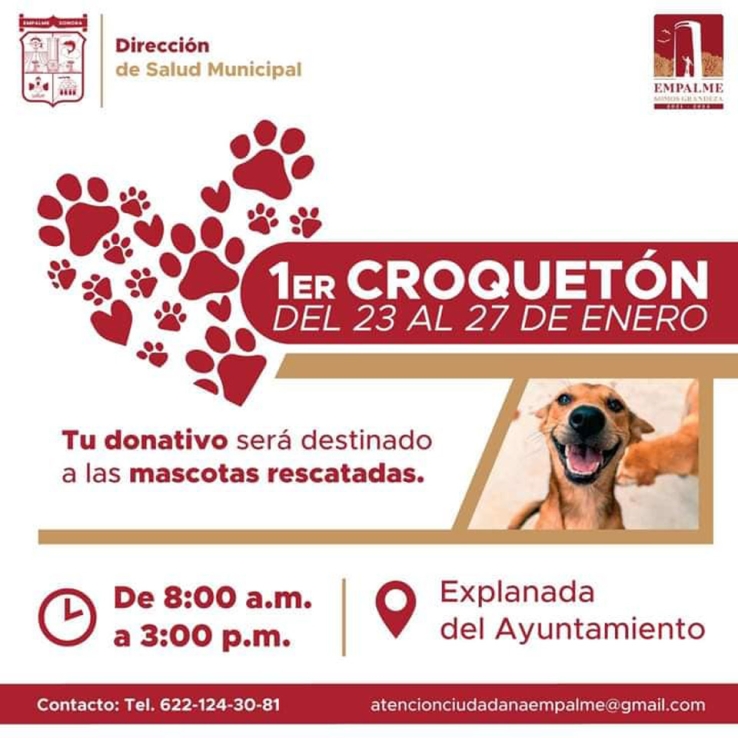 INICIARÁ MAÑANA LUNES  Llama Ayuntamiento a apoyar “El Croquetón”