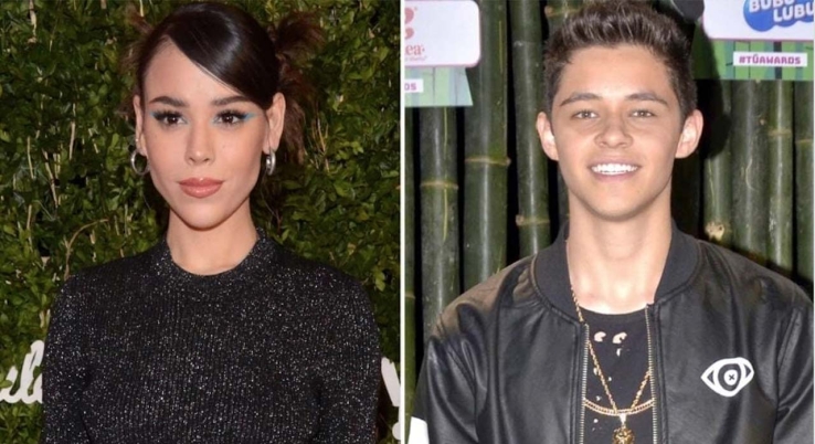 Danna Paola comparte imagen romántica junto a su novio Alex Hoyer