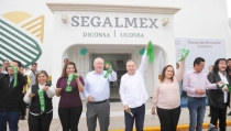 EL GOBERNADOR ALFONSO DURAZO  Inauguran tienda Diconsa
