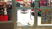 AL NORTE DE GUAYMAS  Dañan tienda de conveniencia