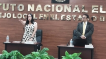 Ante integrantes de la Junta Local Protesta Verónica Sandoval como vocal del INE Sonora