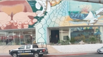 Cristalazo en Auditorio Cívico Municipal