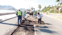 INFRAESTRUCTURA URBANA Y OBRAS PÚBLICAS  Mantiene activo programa emergente de bacheo