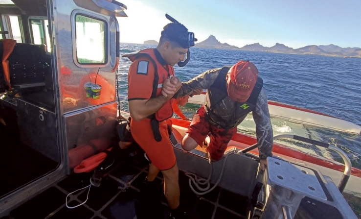 Rescata Semar a turista