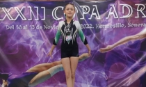 Danna Celeste es la reina de gimnasia
