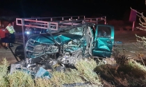 EN LA CARRETERA A BAHÍA KINO  Deja choque un muerto