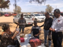 Los visitantes se mostraron complacidos por la labor de servidores públicos en Empalme; nadie se quejó.