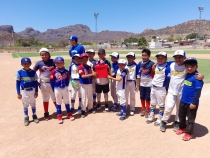 Ya está en México selección Sonora U-9, para el nacional de beisbol.