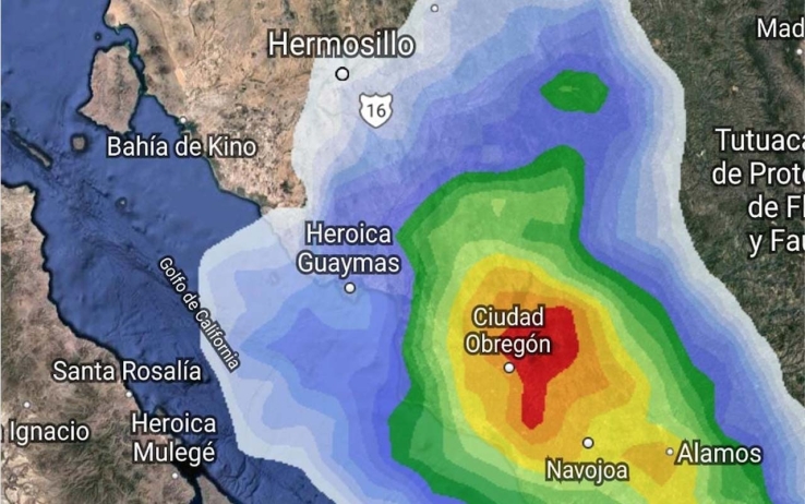 Emite CEPC alerta por lluvias