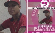 Desaparece joven guaymense