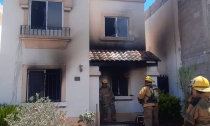 EN VILLAS DEL TULAR   Se incendia vivienda