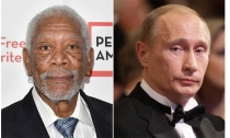 Morgan Freeman es vetado de Rusia por el presidente Vladimir Putin