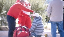 EN SAN CARLOS  Se lesionan dos personas de la tercera edad