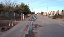 Afectados por aguas negras