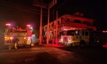    EN LAS PALMAS  Se incendia expendio de cerveza