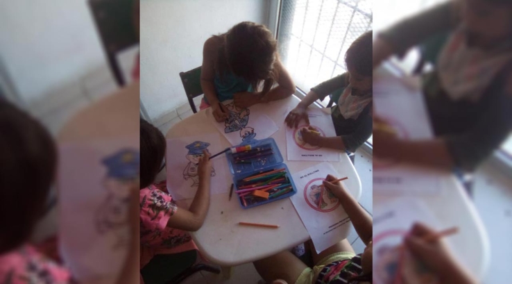 Asiste DARE a niños de escasos recursos