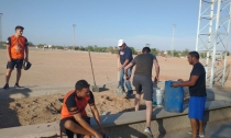 DEPORTISTAS  Colaboran reforestando UDM