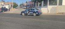 Se roban vehículo en el exterior del IMSS de la calle 10