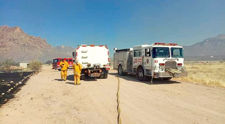 Se incendia maleza y basura en el sector Gil Samaniego