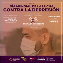 Autoridades de Salud Piden atender síntomas de depresión