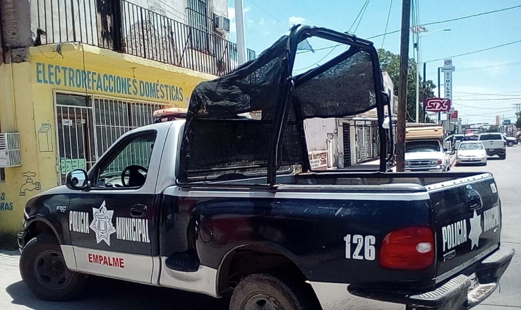 CON MATERIAL ELÉCTRICO  Sorprenden a cholo