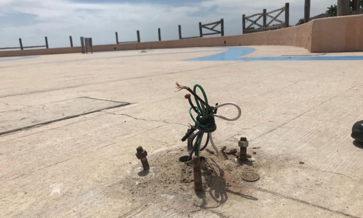    Siguen los robos en escollera de la playa Miramar