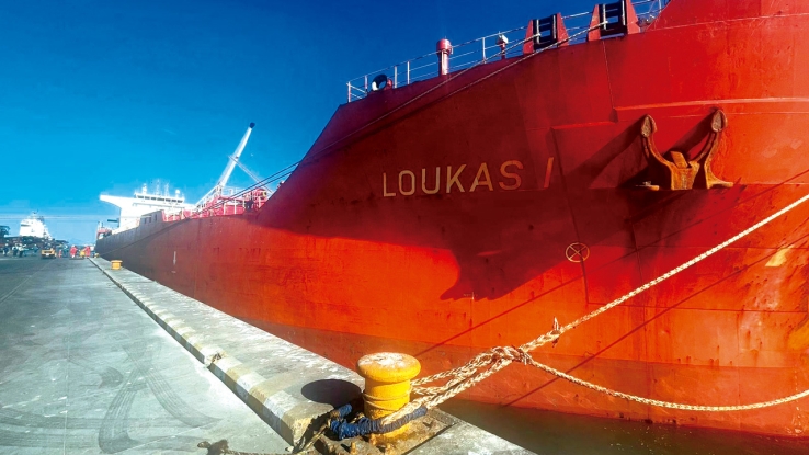 Atraca en Guaymas el buque ruso “Loukas I”