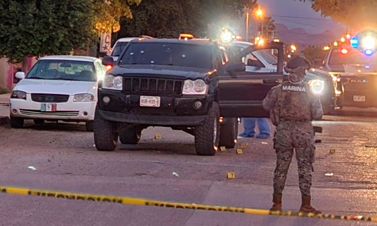 Acribillan a conductor de automóvil