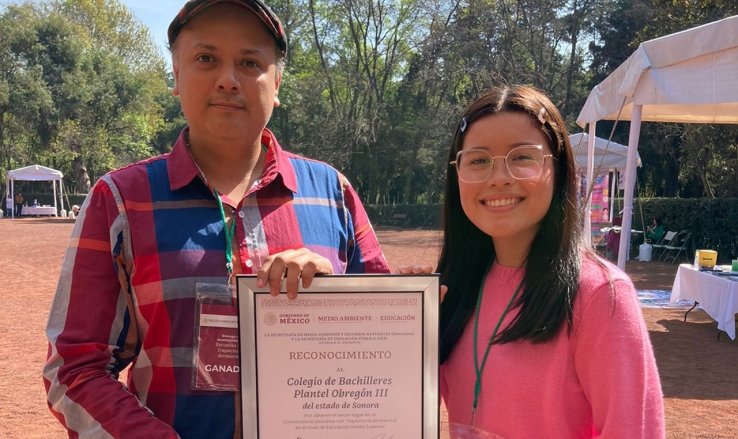En concurso de Semarnat Logra Cobach tercer lugar nacional