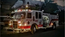 EN PUNTA ARENA  Cable de alta tensión provoca incendio de vehículo