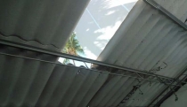 POR DAÑOS A SU VIVIENDA Sexagenaria reporta a sujeto
