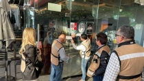 Personal de la Dirección de Alcoholes Clausura Cervecería 19