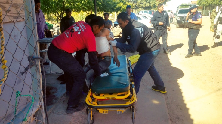 EN PROYECTO MERCURIO  Lesionan a jornalero